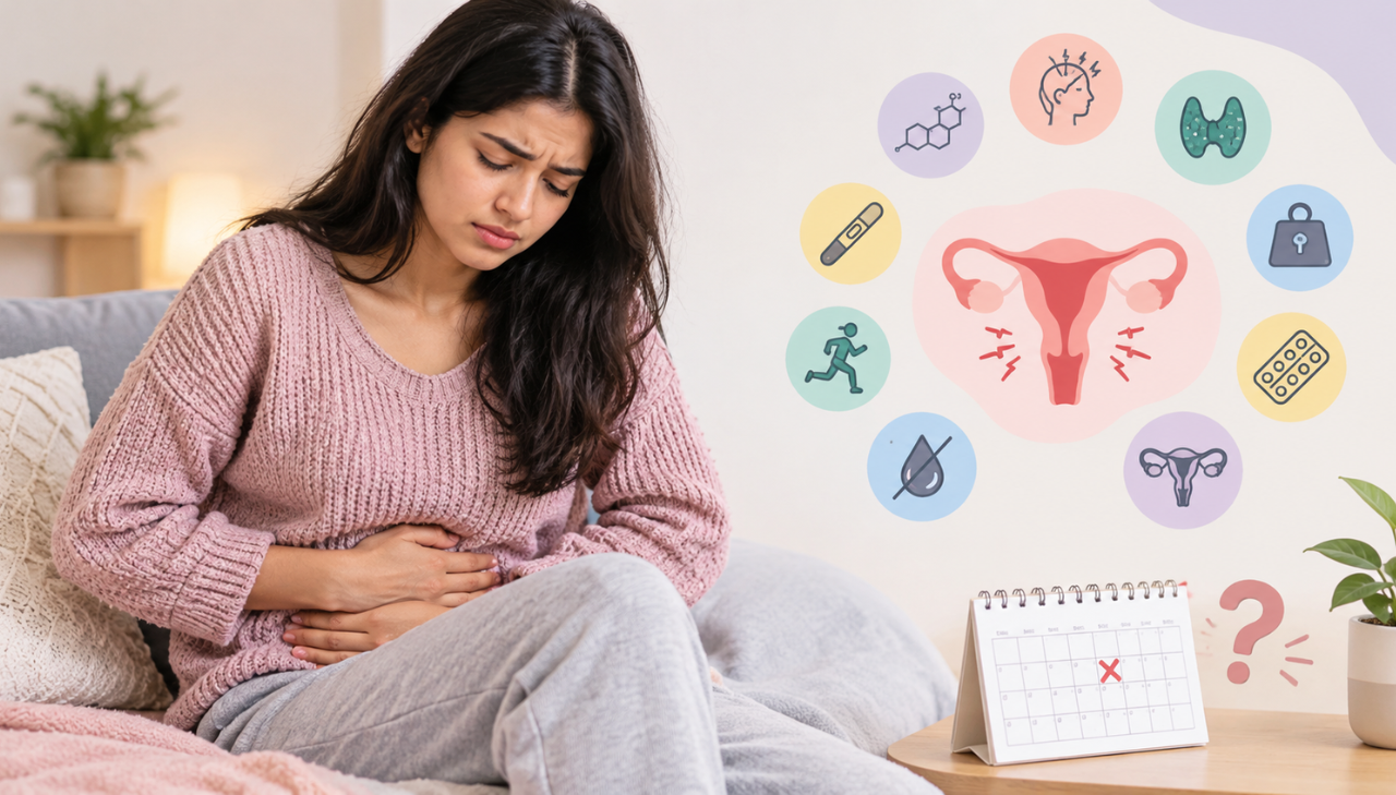 cramps-but-no-period